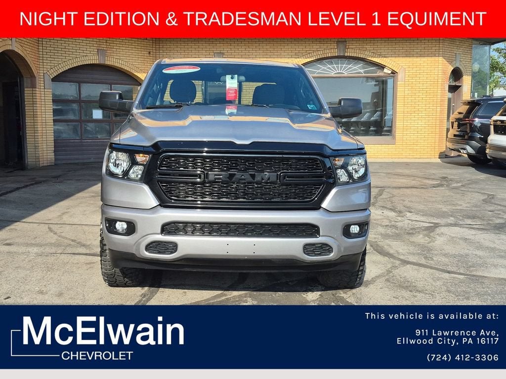 2024 RAM 1500 Tradesman Crew Cab 4x4 5'7" Box