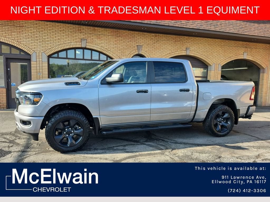 2024 RAM 1500 Tradesman Crew Cab 4x4 5'7" Box