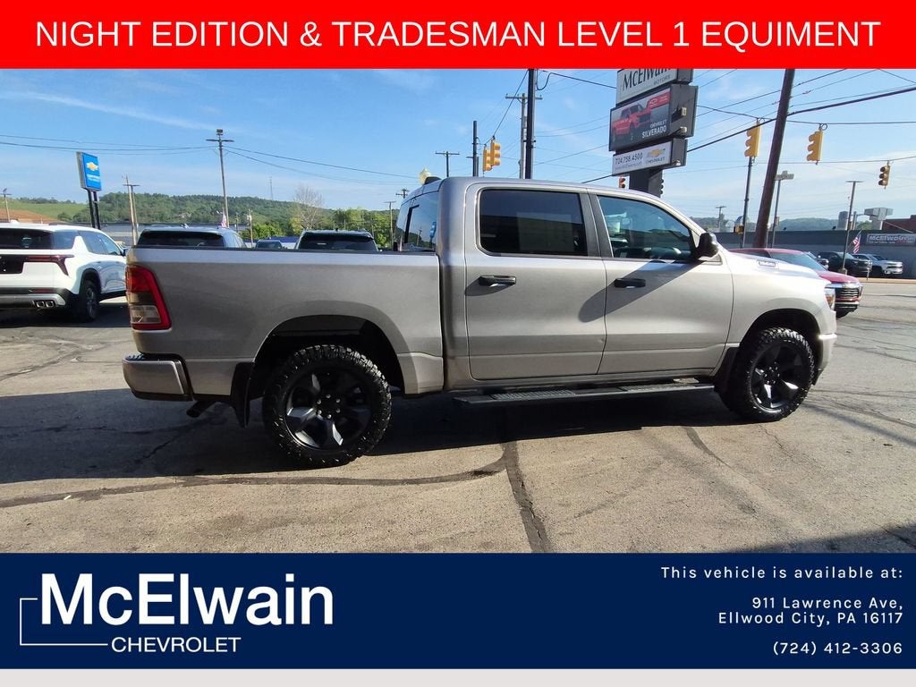 2024 RAM 1500 Tradesman Crew Cab 4x4 5'7" Box