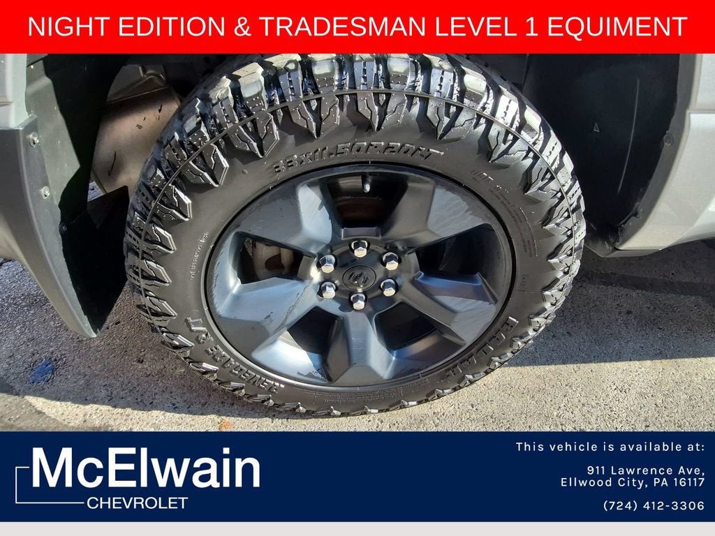 2024 RAM 1500 Tradesman Crew Cab 4x4 5'7" Box