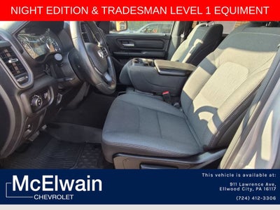 2024 RAM 1500 Tradesman Crew Cab 4x4 5'7" Box