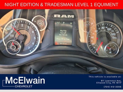 2024 RAM 1500 Tradesman Crew Cab 4x4 5'7" Box