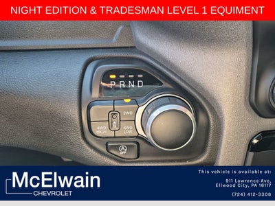 2024 RAM 1500 Tradesman Crew Cab 4x4 5'7" Box