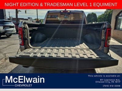 2024 RAM 1500 Tradesman Crew Cab 4x4 5'7" Box