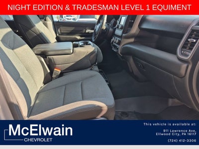2024 RAM 1500 Tradesman Crew Cab 4x4 5'7" Box