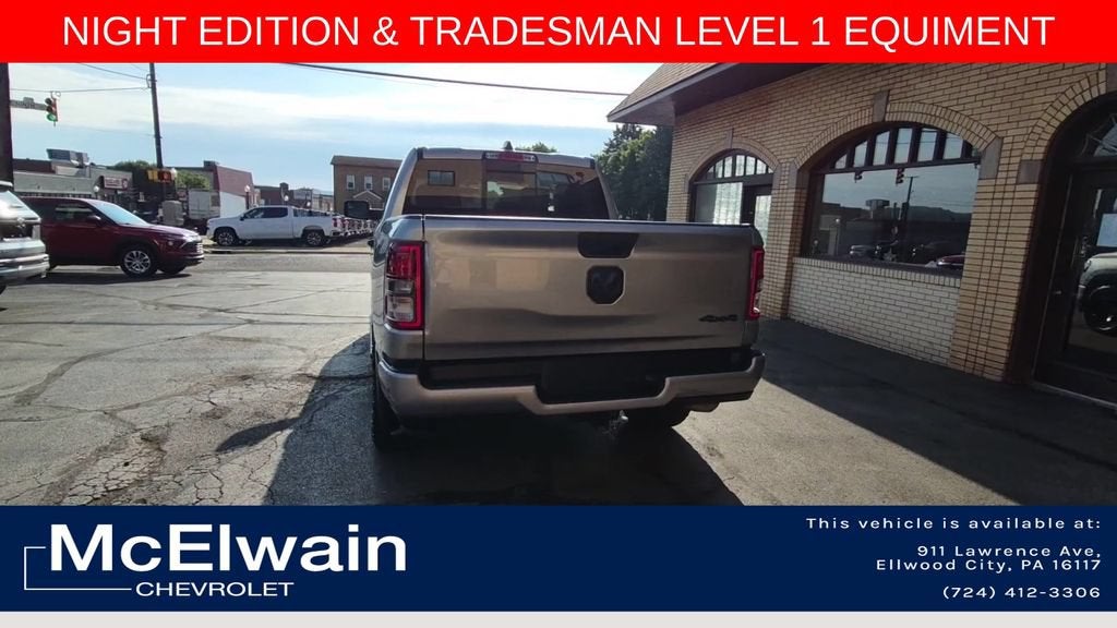 2024 RAM 1500 Tradesman Crew Cab 4x4 5'7" Box