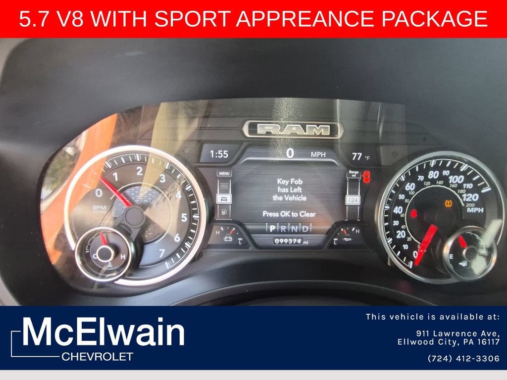 2019 RAM 1500 Big Horn/Lone Star Quad Cab 4x4 6'4" Box