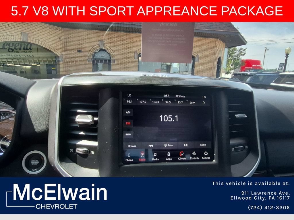 2019 RAM 1500 Big Horn/Lone Star Quad Cab 4x4 6'4" Box