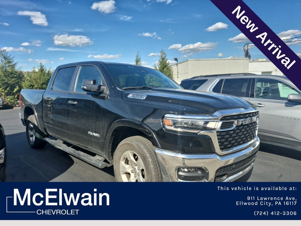 2025 RAM 1500 Big Horn Crew Cab 4x4 5'7" Box
