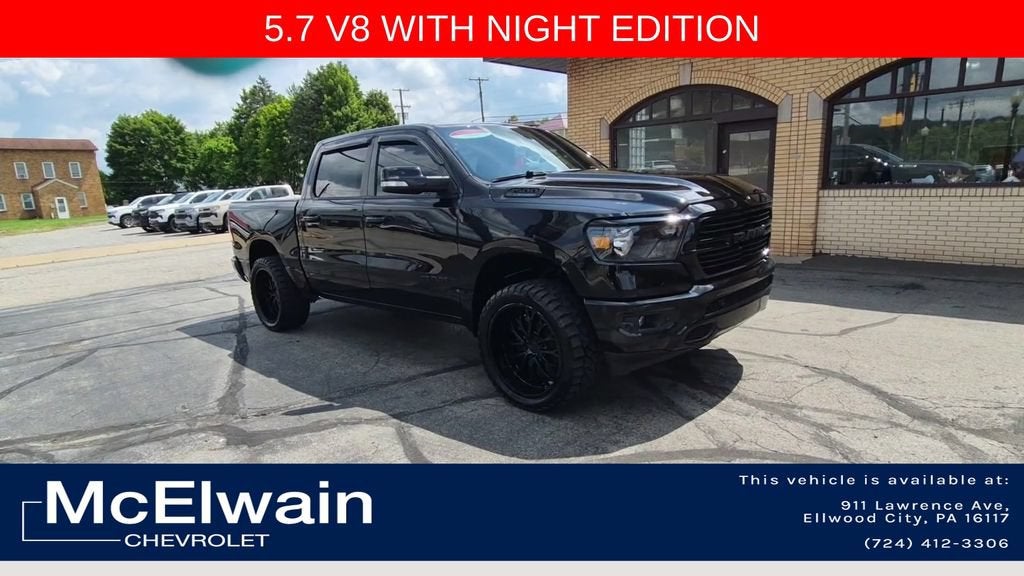 2021 RAM 1500 Big Horn Crew Cab 4x4 5'7" Box