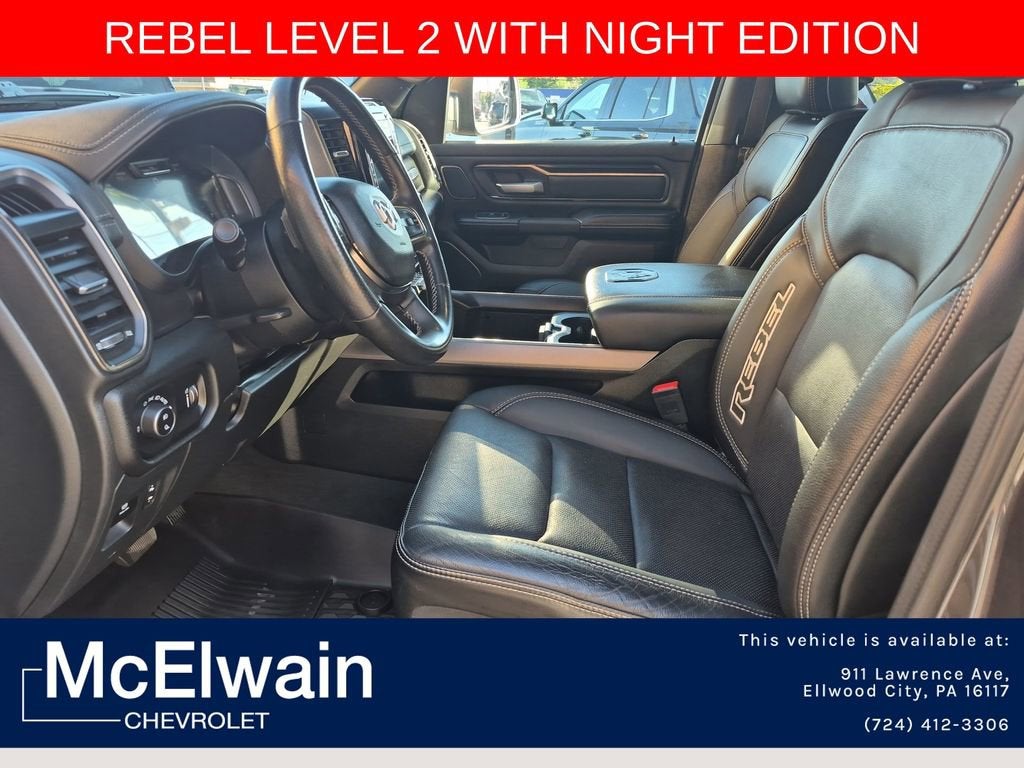 2023 RAM 1500 Rebel Crew Cab 4x4 5'7" Box