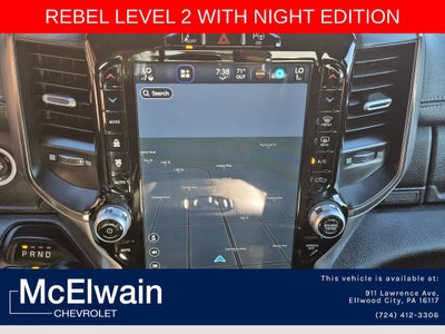 2023 RAM 1500 Rebel Crew Cab 4x4 5'7" Box