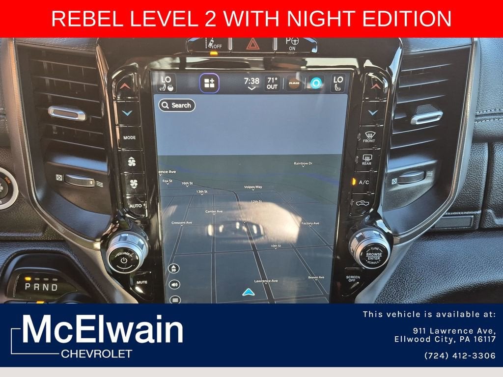2023 RAM 1500 Rebel Crew Cab 4x4 5'7" Box