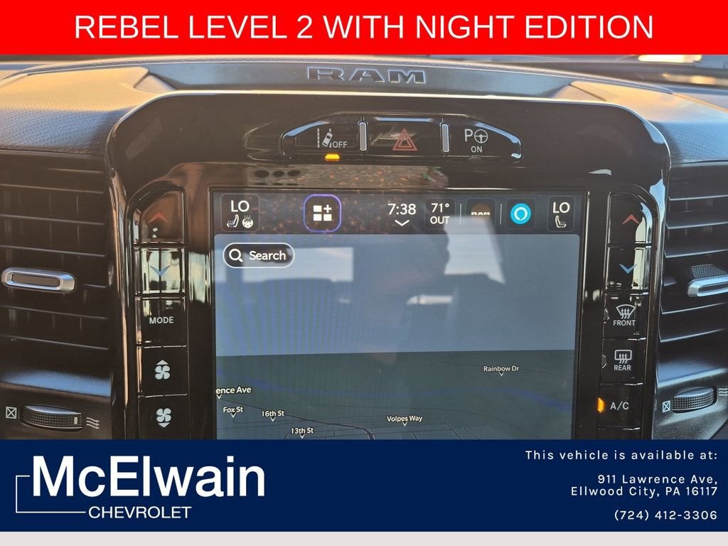 2023 RAM 1500 Rebel Crew Cab 4x4 5'7" Box