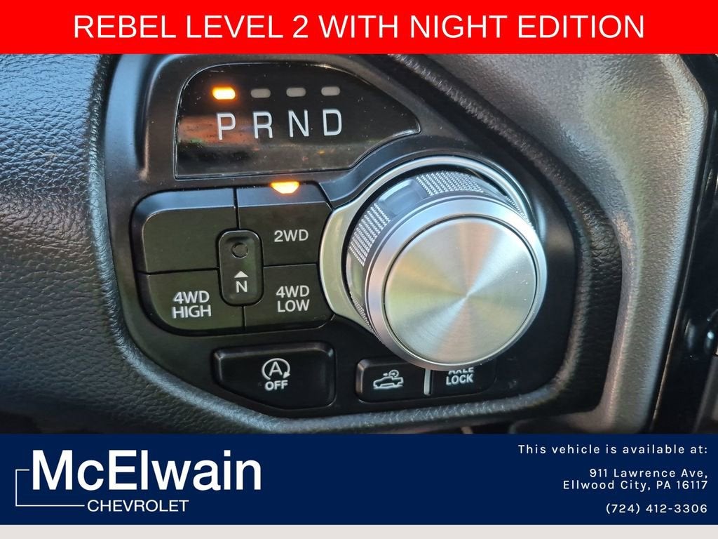 2023 RAM 1500 Rebel Crew Cab 4x4 5'7" Box