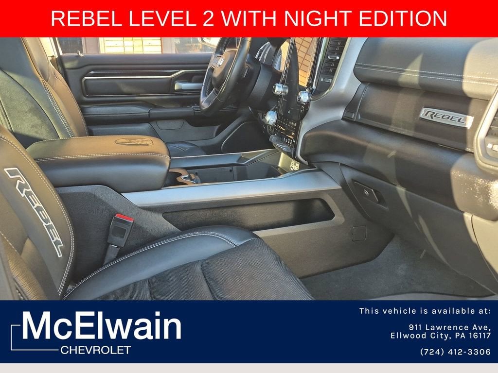 2023 RAM 1500 Rebel Crew Cab 4x4 5'7" Box