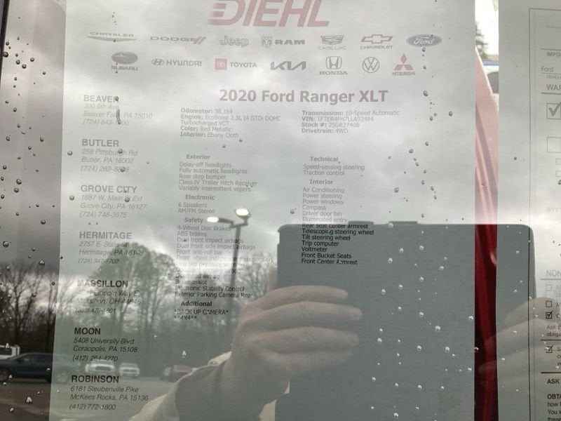 2020 Ford Ranger XLT