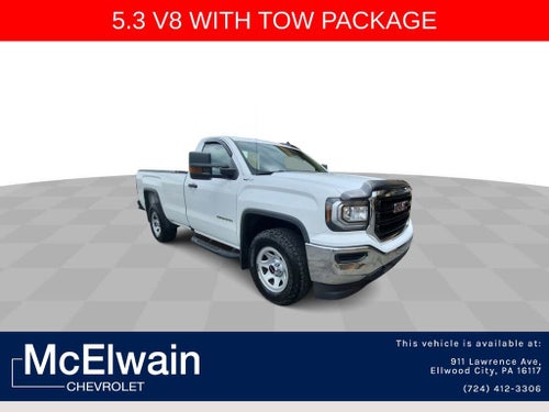 2017 GMC Sierra 1500 4WD Reg Cab 133.0"