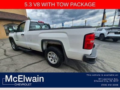 2017 GMC Sierra 1500 4WD Reg Cab 133.0"