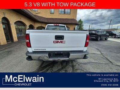 2017 GMC Sierra 1500 4WD Reg Cab 133.0"