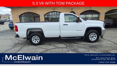 2017 GMC Sierra 1500 4WD Reg Cab 133.0"