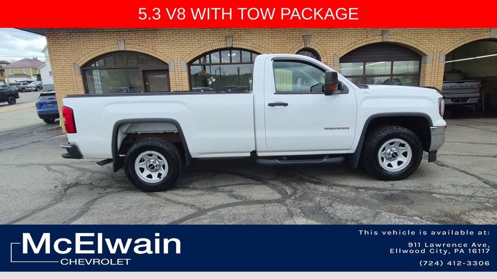 2017 GMC Sierra 1500 4WD Reg Cab 133.0"