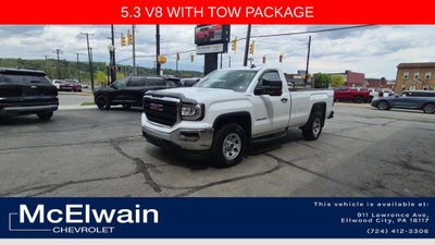 2017 GMC Sierra 1500 4WD Reg Cab 133.0"