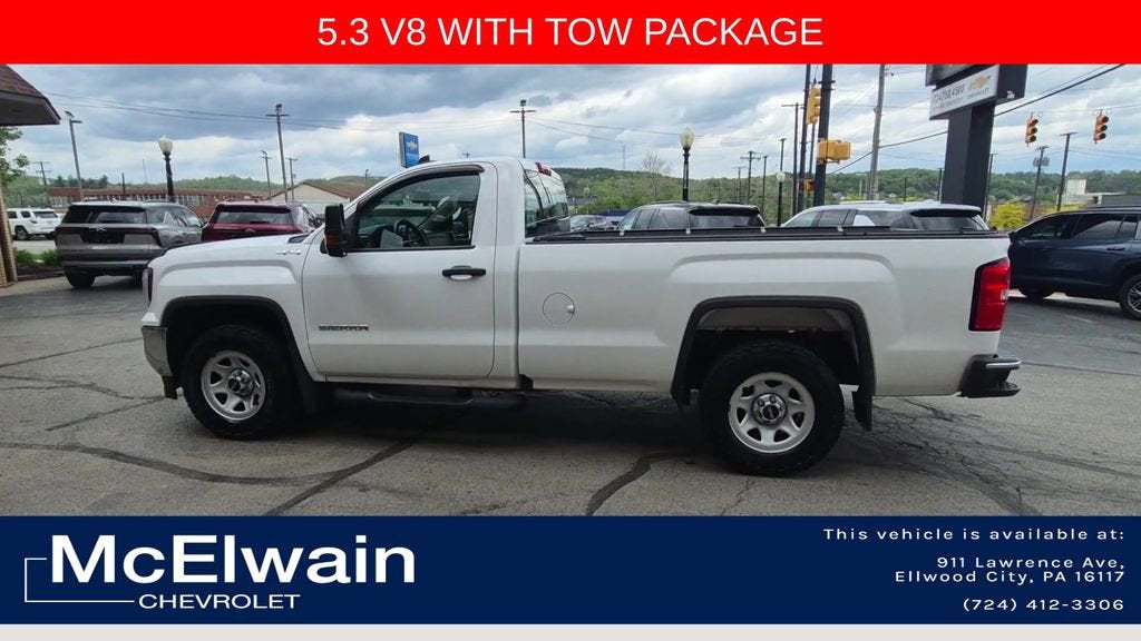 2017 GMC Sierra 1500 4WD Reg Cab 133.0"