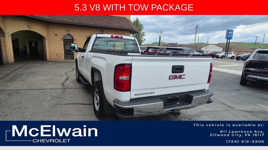 2017 GMC Sierra 1500 4WD Reg Cab 133.0"
