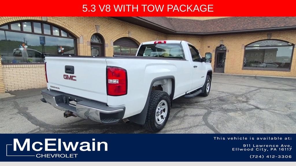 2017 GMC Sierra 1500 4WD Reg Cab 133.0"