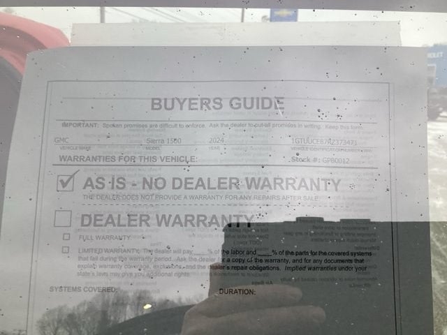2024 GMC Sierra 1500 Elevation