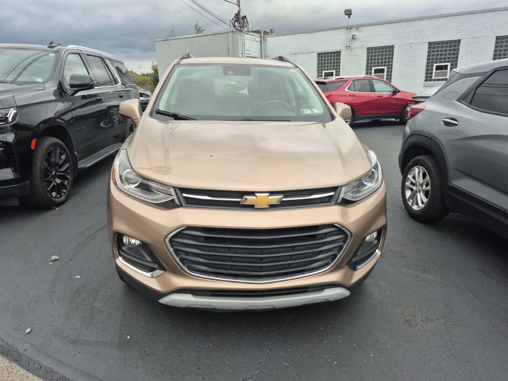 Used 2018 Chevrolet Trax Premier with VIN 3GNCJRSB7JL169845 for sale in Ellwood City, PA