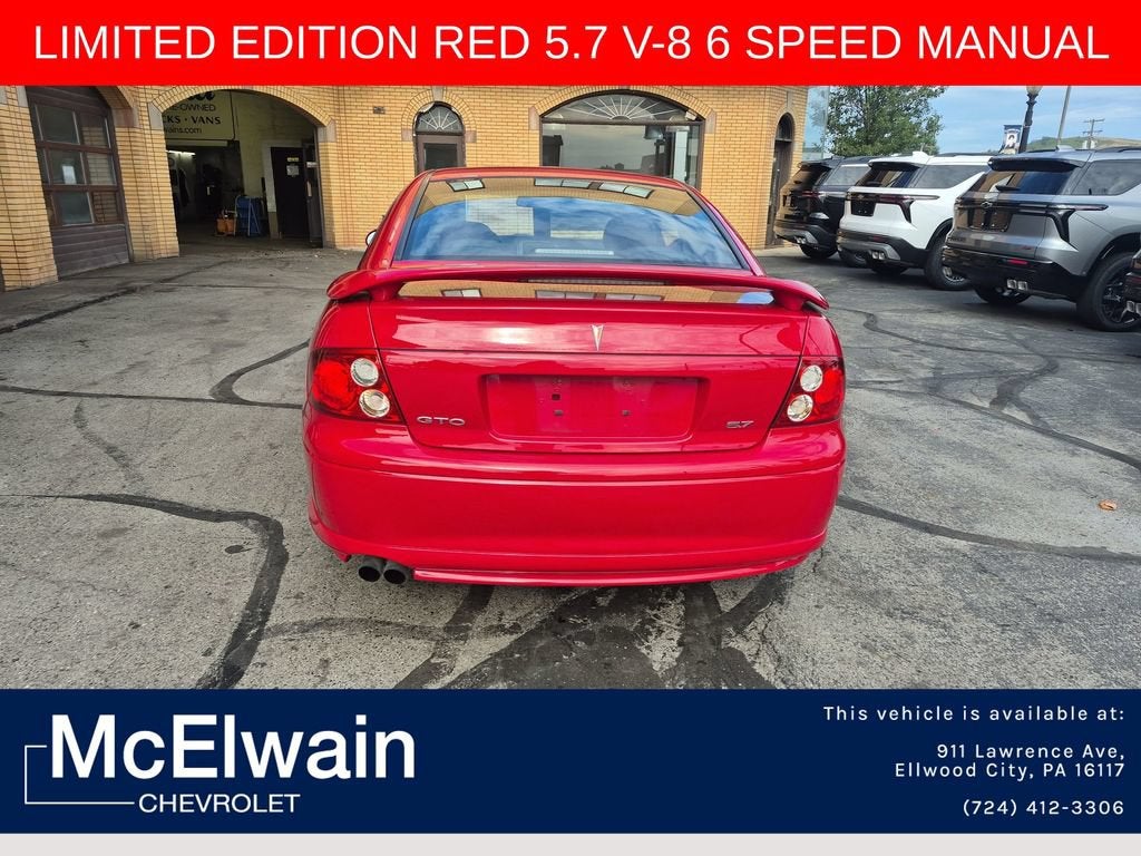2004 Pontiac GTO 2dr Cpe