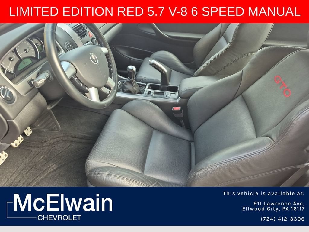 2004 Pontiac GTO 2dr Cpe