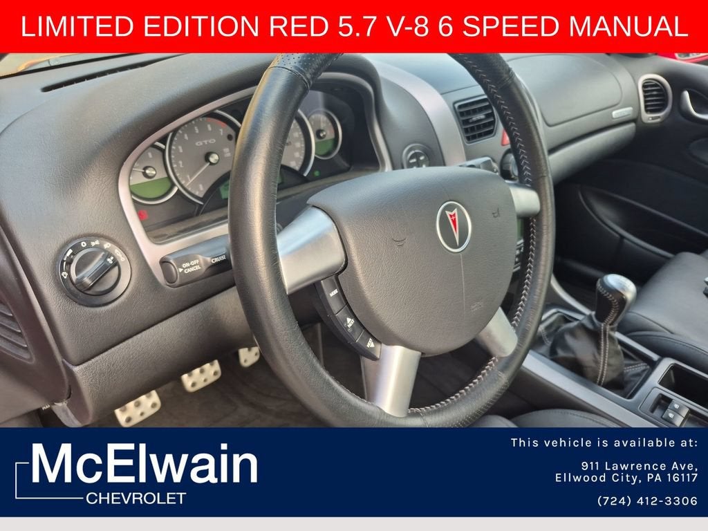 2004 Pontiac GTO 2dr Cpe