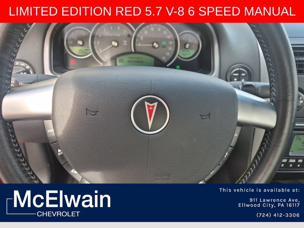 2004 Pontiac GTO 2dr Cpe