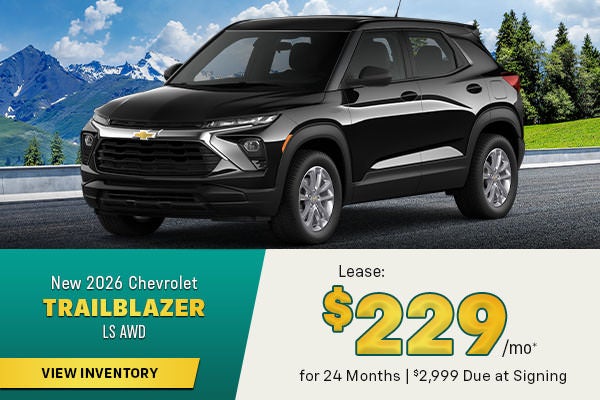 New 2026 Chevrolet Trailblazer LS AWD