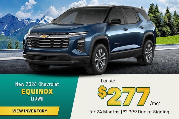New 2026 Chevrolet Equinox LT AWD
