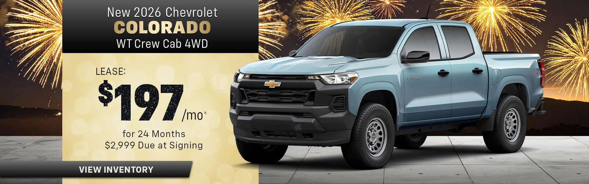 New 2026 Chevrolet Colorado WT Crew Cab 4WD