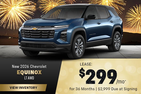 New 2026 Chevrolet Equinox LT AWD