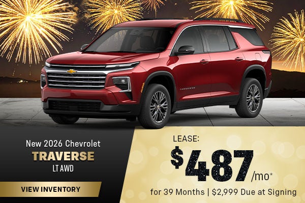 New 2026 Chevrolet Traverse LT AWD